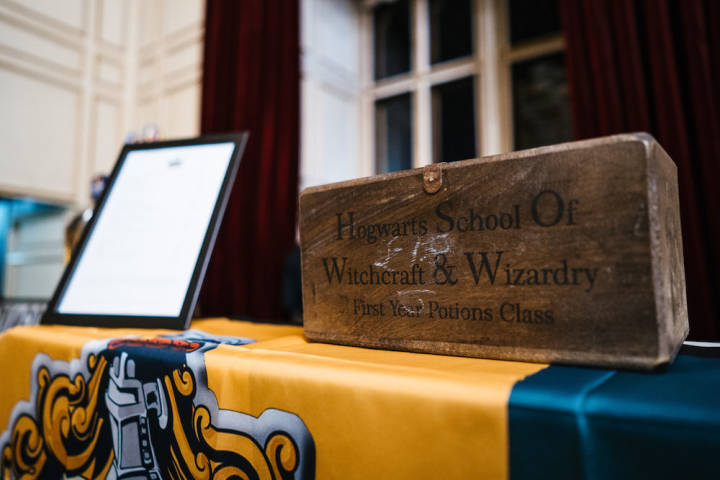 Elspeth and Mel - A Magical Harry Potter Wedding at Warwick Castle gallery image