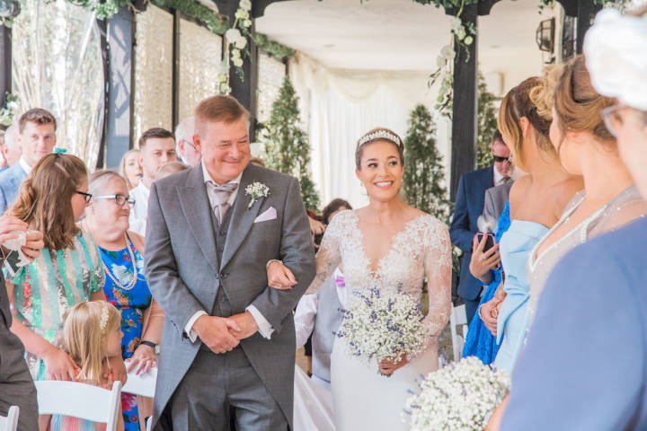 Olivia and Mark - A Soft Grey and Lavender Themed Wedding in Kent gallery image