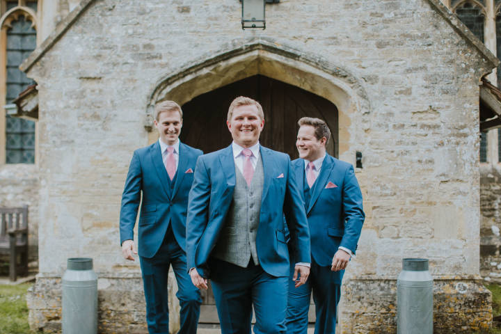 Brett and Amy - A Spring Barn Wedding in Oxfordshire gallery image