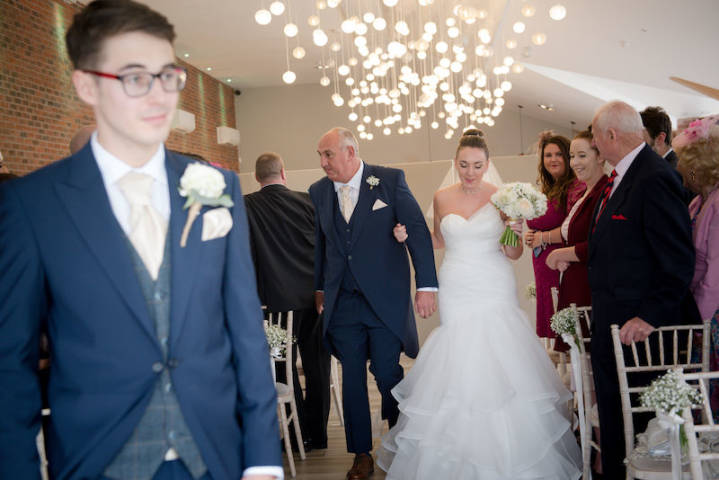 Jessica and Michael - A Stunning Staffordshire Boat House Wedding gallery image