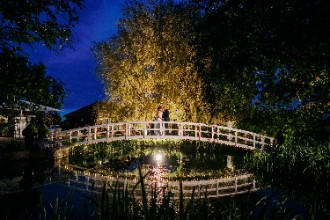 High House bridge at night