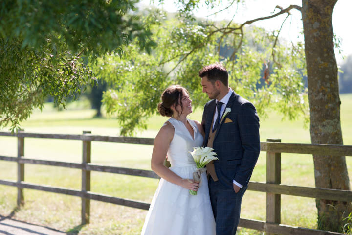 Lauren and Adam - A Rustic Summer Wedding in Hampshire Golf Club gallery image
