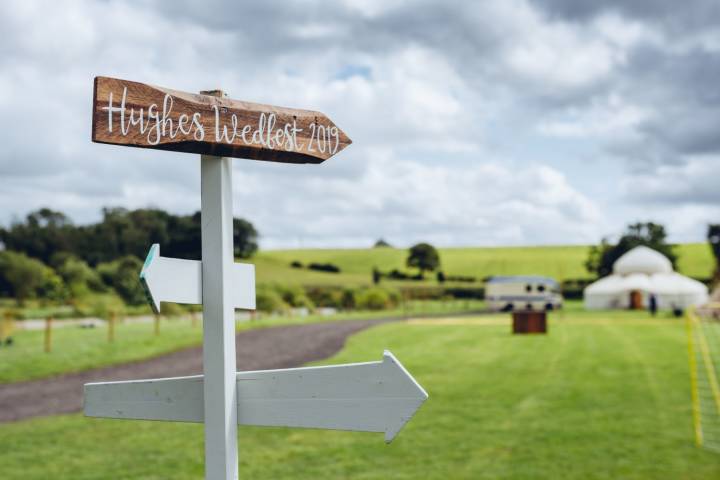 Michelle and Luke - An Fun Outdoor Tipi Wedding in Worcestershire gallery image