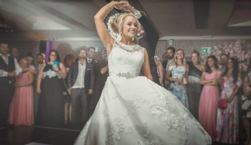 Hayley and David - A Pink Fairytale Church Wedding in Cheshire gallery image