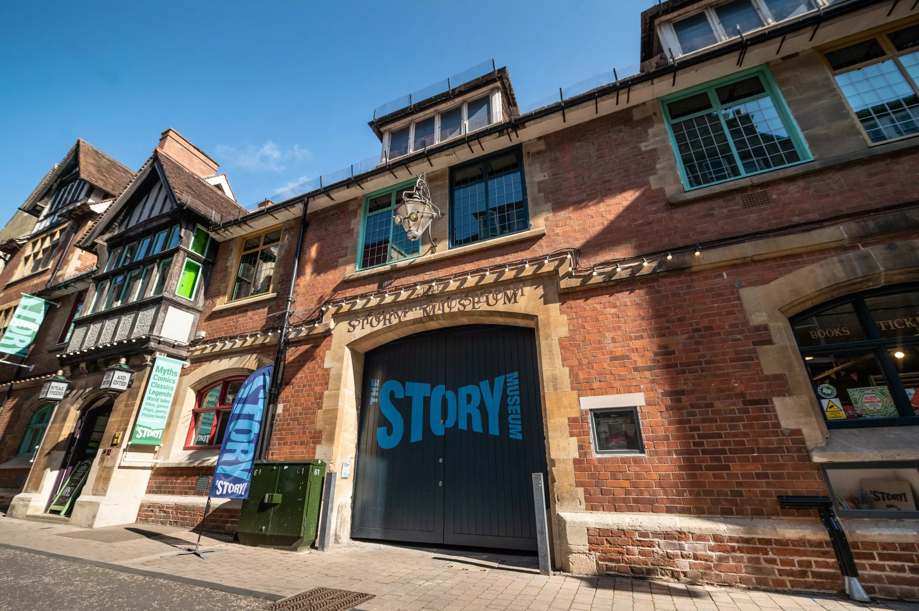 Exterior of the Story Museum