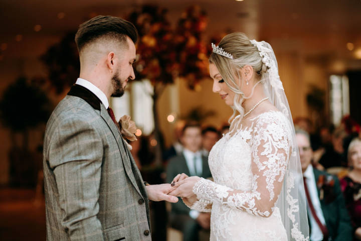 Heather and Jason - A Beautiful Lancashire Wedding With Warm Autumnal Colours gallery image