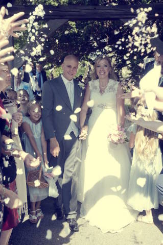 Helen and Jason - Baby Pink and Turquoise Hotel Wedding gallery image