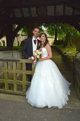Sara and Jamie - A Local Church Wedding gallery image