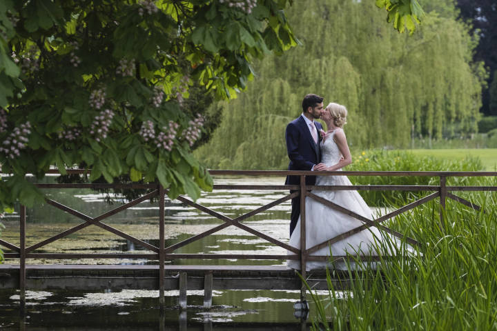 Stephanie and Alex - Lakeside Marquee Wedding in Oxfordshire gallery image