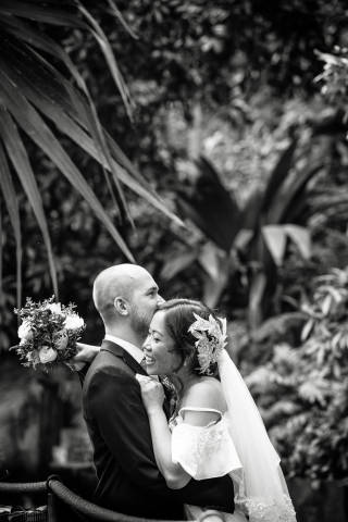 Bernice and Peter - A Rainforest Inspired Wedding At The Eden Project gallery image