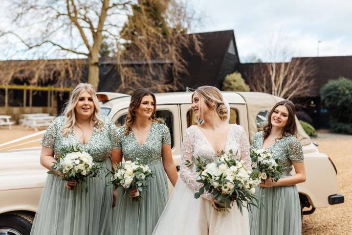Darcey and Jamie - A Minimalist, Romantic Wedding With Sage Green Tones gallery image