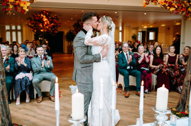 Heather and Jason - A Beautiful Lancashire Wedding With Warm Autumnal Colours gallery image