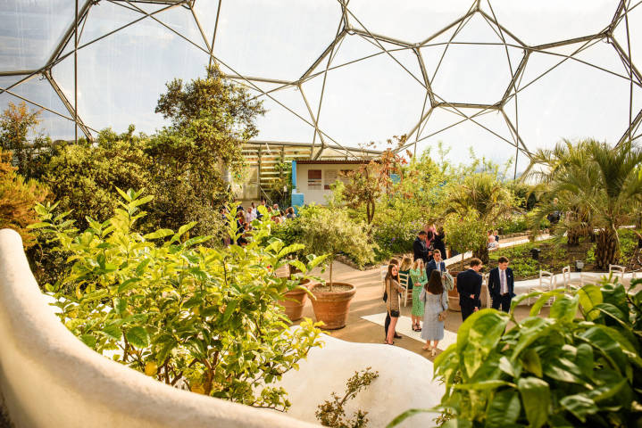 Bernice and Peter - A Rainforest Inspired Wedding At The Eden Project gallery image