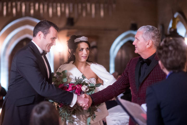 Chelsey and James - An Elegant, Christmas Wedding at Warwick Castle gallery image