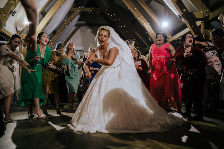 Sophie and Ben - A Cambridgeshire Barn Wedding with a Hot Pink Theme gallery image