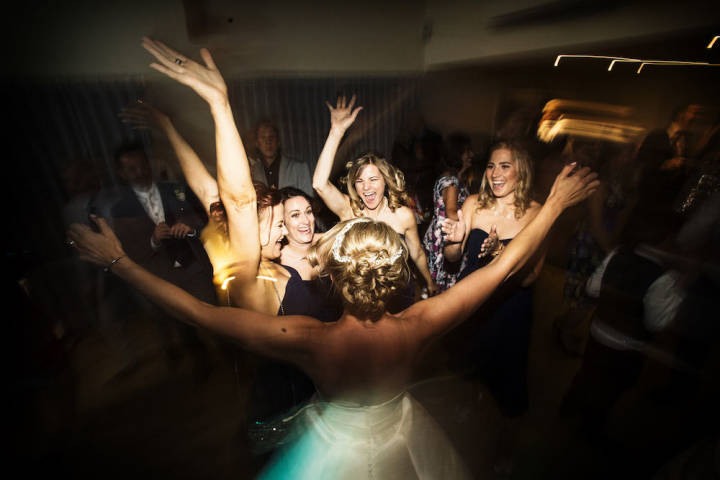 Alex and Chris - Navy and Pink Barn Wedding in Surrey gallery image