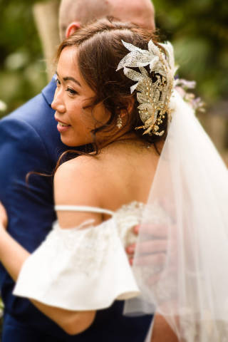 Bernice and Peter - A Rainforest Inspired Wedding At The Eden Project gallery image