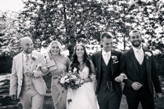 Lapstone Barn Real Wedding Party