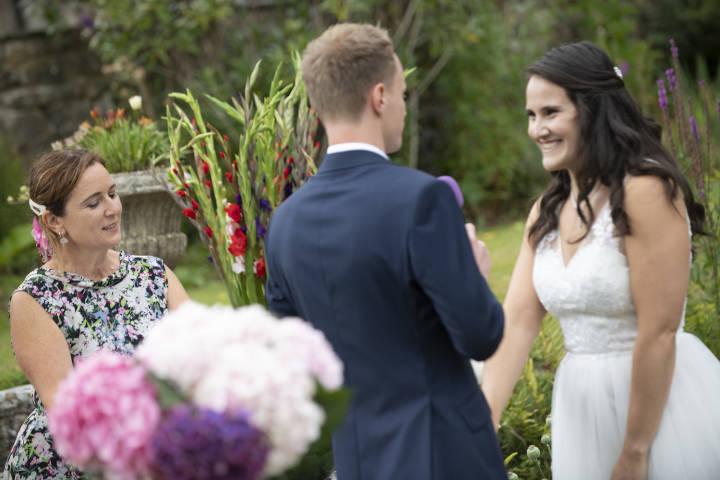 Alba and Steve - Humanist Ceremony at a Intimate Wedding Venue gallery image
