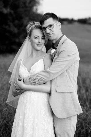 Natasha and Josh - A Summer Festival Wedding in Essex Barn Venue gallery image