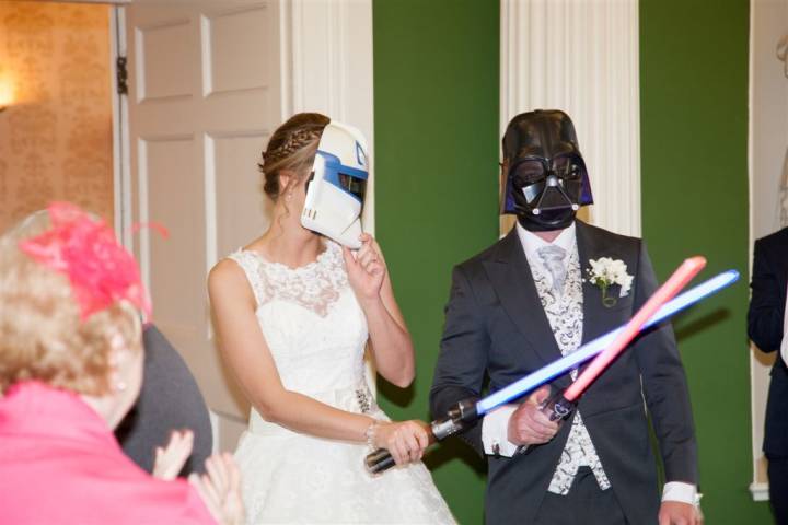 Kirsty and Aaron - A Star Wars Inspired Castle Wedding gallery image