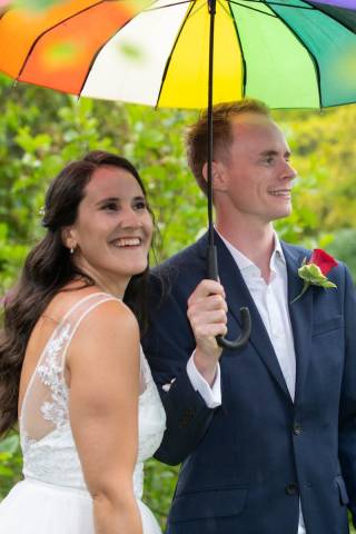 Alba and Steve - Humanist Ceremony at a Intimate Wedding Venue gallery image