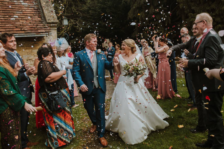 Brett and Amy - A Spring Barn Wedding in Oxfordshire gallery image