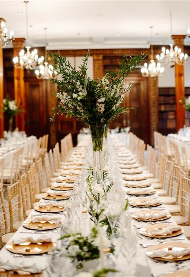 Dining banquet set up