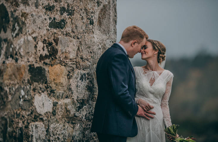 Megan and Oliver - An Autumn Wedding in Welsh Country House gallery image
