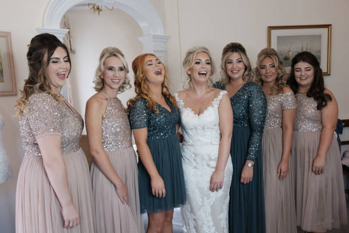 Rosie and Matthew - A Romantic Rose Gold Hotel Wedding in Essex gallery image