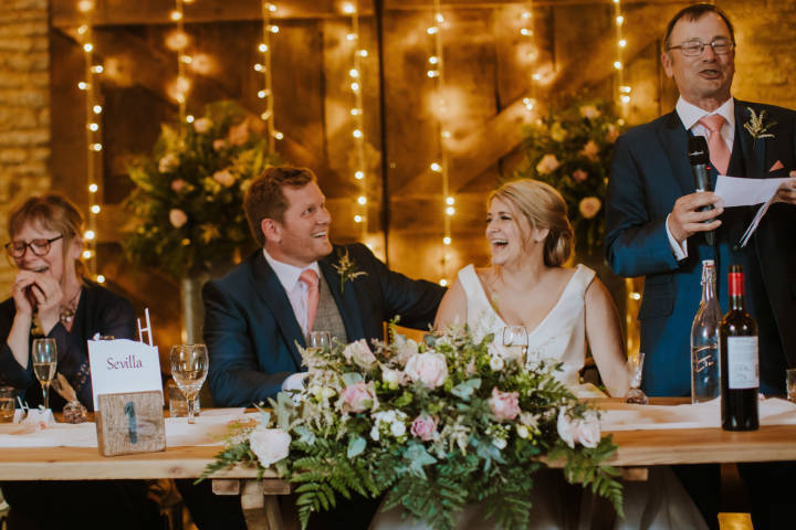 Brett and Amy - A Spring Barn Wedding in Oxfordshire gallery image