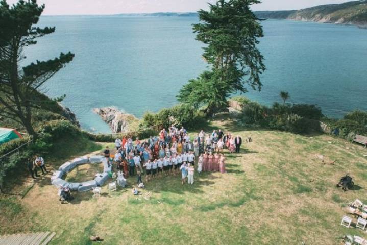 Lisa and Craig - A Boho Wedding by the Beach in Cornwall gallery image