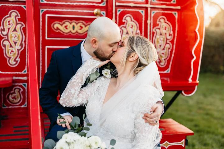 Darcey and Jamie - A Minimalist, Romantic Wedding With Sage Green Tones gallery image