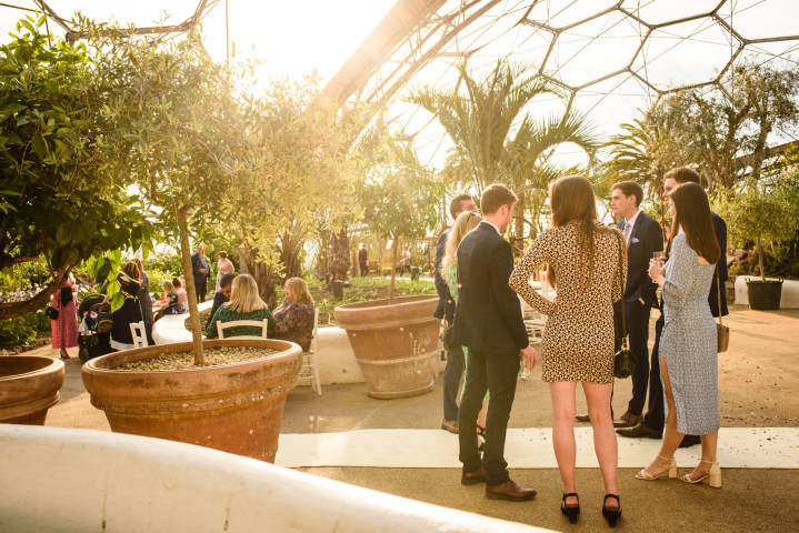 Bernice and Peter - A Rainforest Inspired Wedding At The Eden Project gallery image