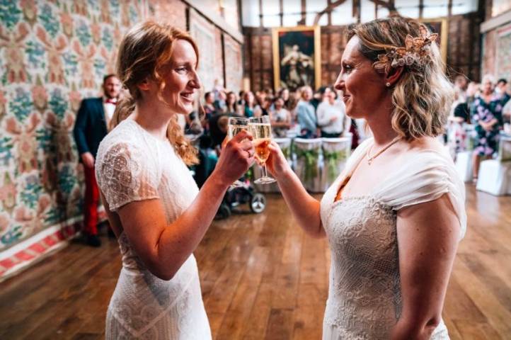 Beverley and Victoria - A Rustic Wedding at Hatfield House in Hertfordshire gallery image