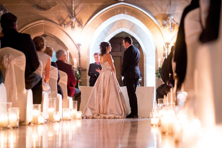Chelsey and James - An Elegant, Christmas Wedding at Warwick Castle gallery image