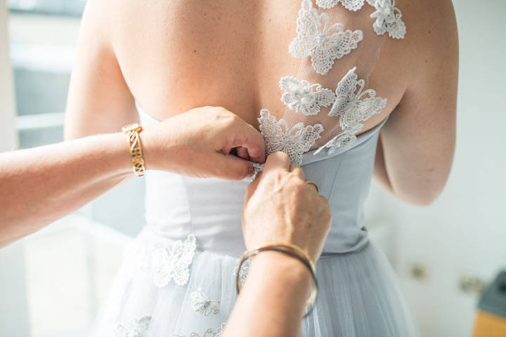 Carly and Kelv - A Quirky East London Wedding with Hog Roast gallery image