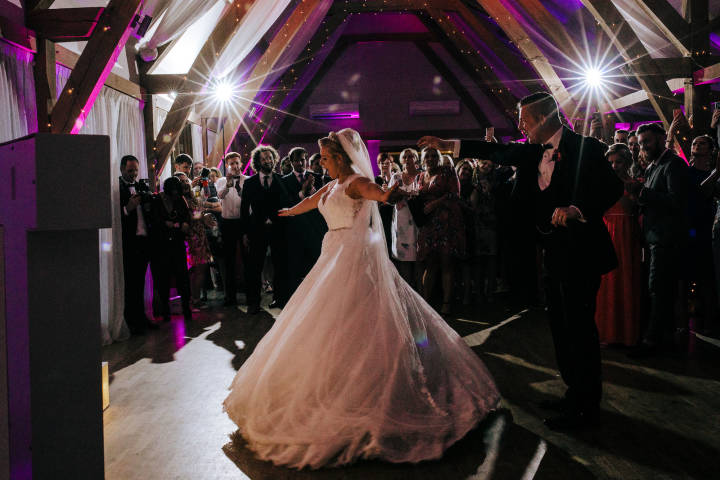 Sophie and Ben - A Cambridgeshire Barn Wedding with a Hot Pink Theme gallery image