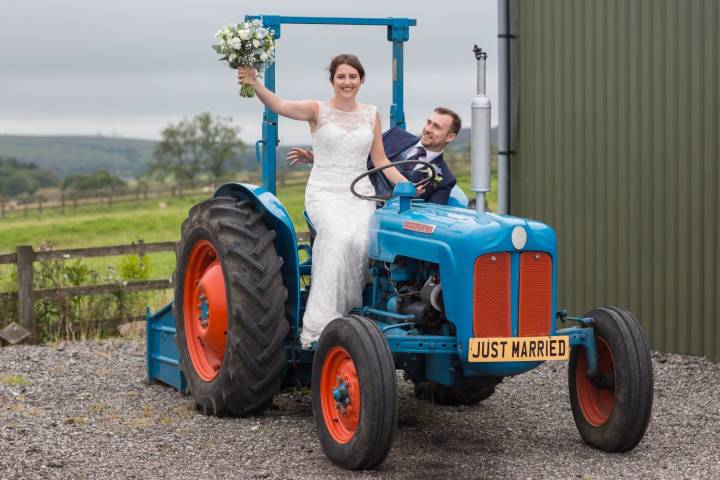 Emily and Tom - An Intimate Barn Wedding in Lancashire gallery image