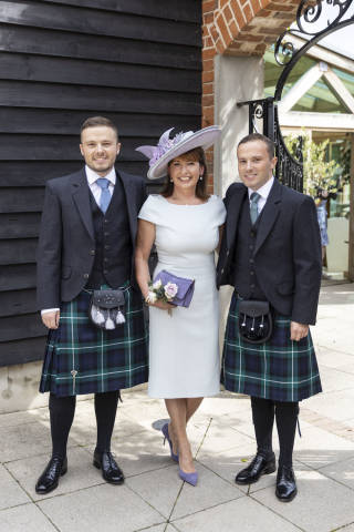 Becky and Rich - A Scottish-Themed Summer Wedding in Essex gallery image