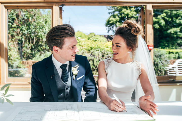 Jessica and Jason - A Stylish Flower-Filled Barn Wedding in Essex gallery image