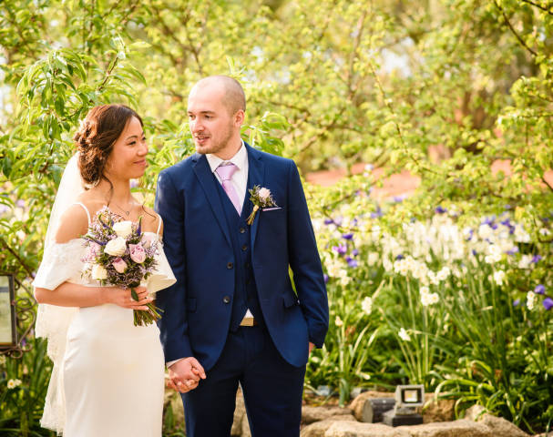 Bernice and Peter - A Rainforest Inspired Wedding At The Eden Project gallery image