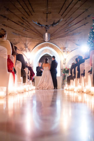 Chelsey and James - An Elegant, Christmas Wedding at Warwick Castle gallery image
