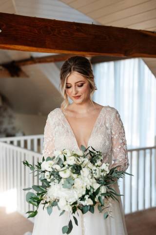 Darcey and Jamie - A Minimalist, Romantic Wedding With Sage Green Tones gallery image