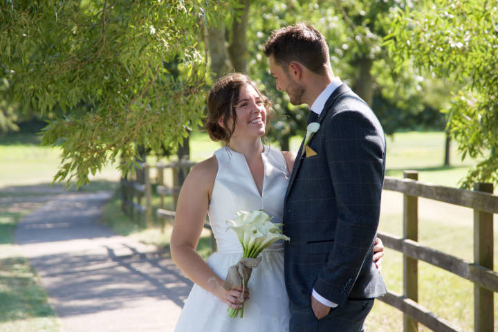 Lauren and Adam - A Rustic Summer Wedding in Hampshire Golf Club gallery image
