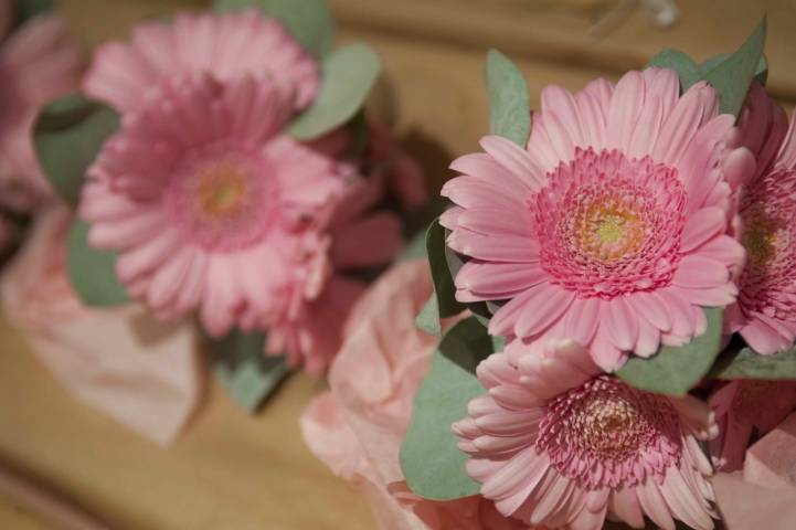 Helen and Jason - Baby Pink and Turquoise Hotel Wedding gallery image