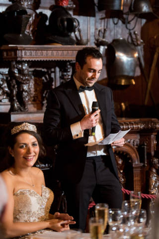 Chelsey and James - An Elegant, Christmas Wedding at Warwick Castle gallery image