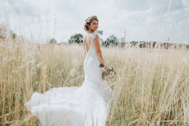 Sophia and Alex - Burgundy and Ivory Golf Club Wedding in Kent gallery image