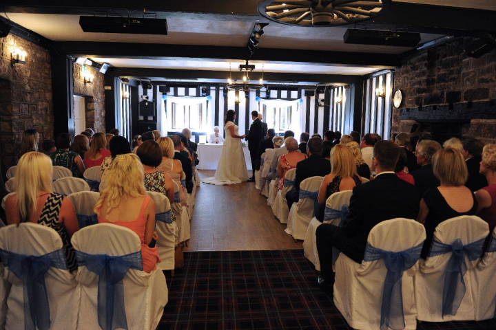 Emma and James - A Blue Themed Hotel Wedding gallery image