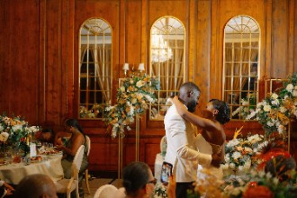 Bride and Groom first dance at Hedsor House